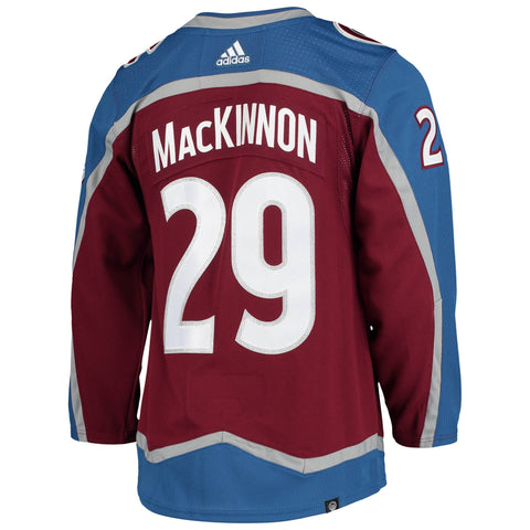 Nathan MacKinnon Colorado Avalanche adidas Home Primegreen Player Jersey - Burgundy
