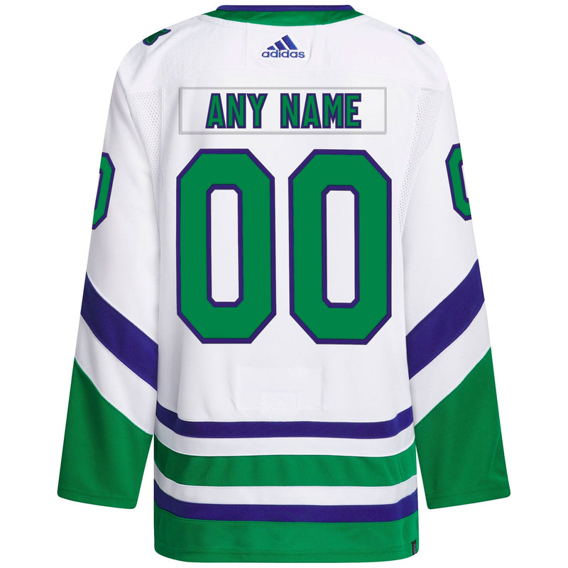 Carolina Hurricanes adidas Primegreen Custom Jersey - White