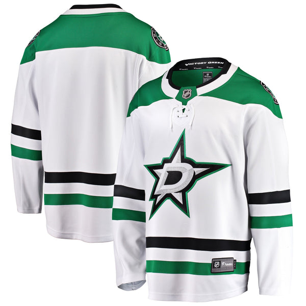 Dallas Stars Fanatics Breakaway Away Custom Jersey - White