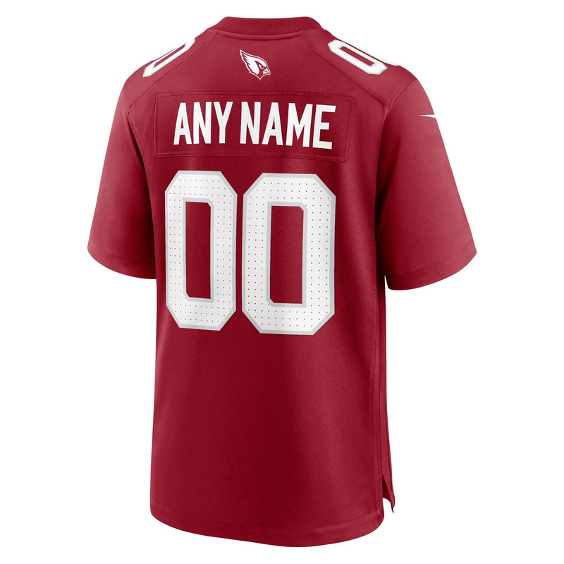 Arizona Cardinals Nike Custom Game Jersey - Cardinal