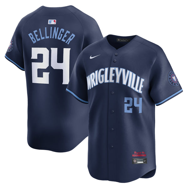 Cody Bellinger Chicago Cubs Nike City Connect Limited Player Jersey - Navy