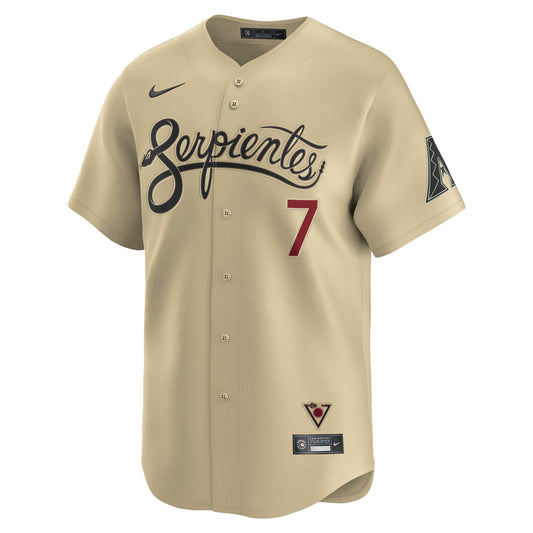 Corbin Carroll Arizona Diamondbacks Nike City Connect Limited Player Jersey - Sand