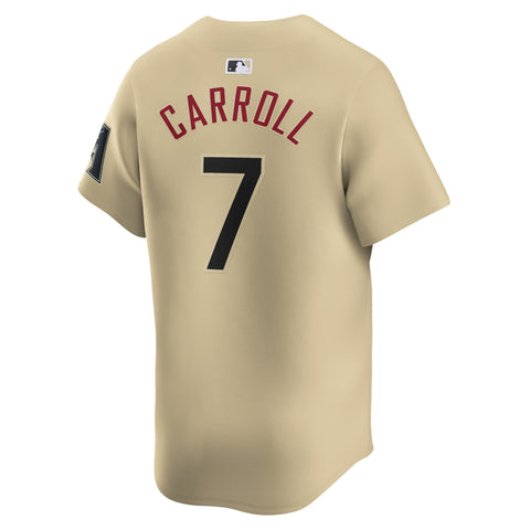 Corbin Carroll Arizona Diamondbacks Nike City Connect Limited Player Jersey - Sand