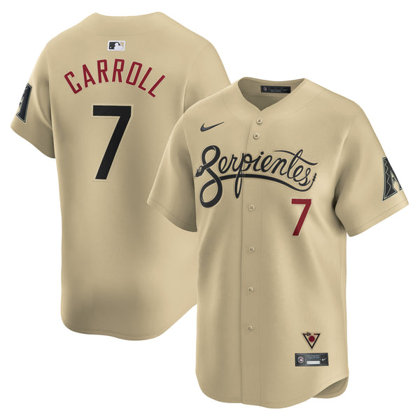 Corbin Carroll Arizona Diamondbacks Nike City Connect Limited Player Jersey - Sand