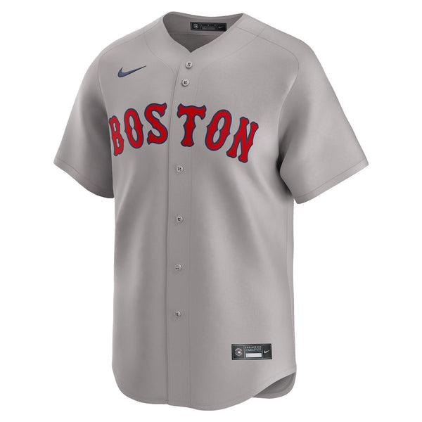 Boston Red Sox Nike Away Limited Custom Jersey - Gray