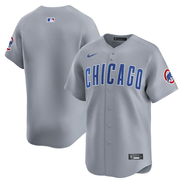 Chicago Cubs Nike Road Limited Jersey – Gray