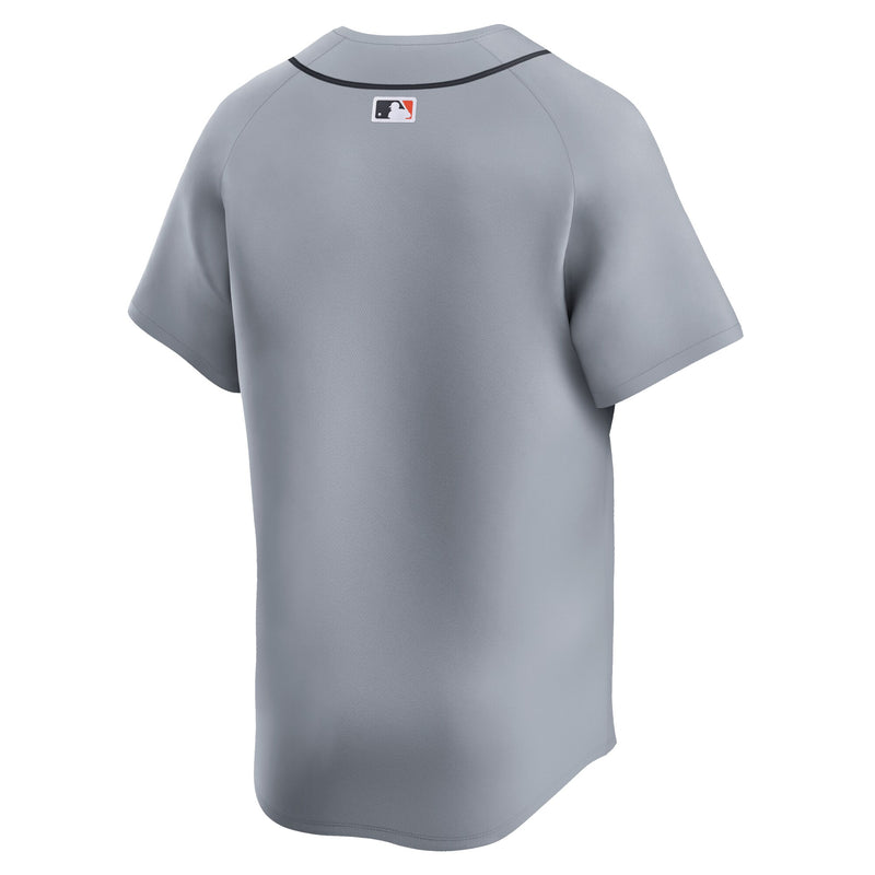 Detroit Tigers Nike Road Limited Custom Jersey – Gray