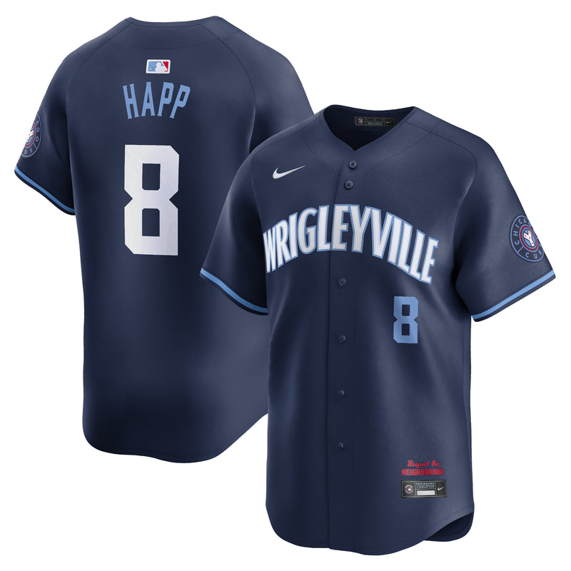 Ian Happ Chicago Cubs Nike City Connect Limited Player Jersey - Navy