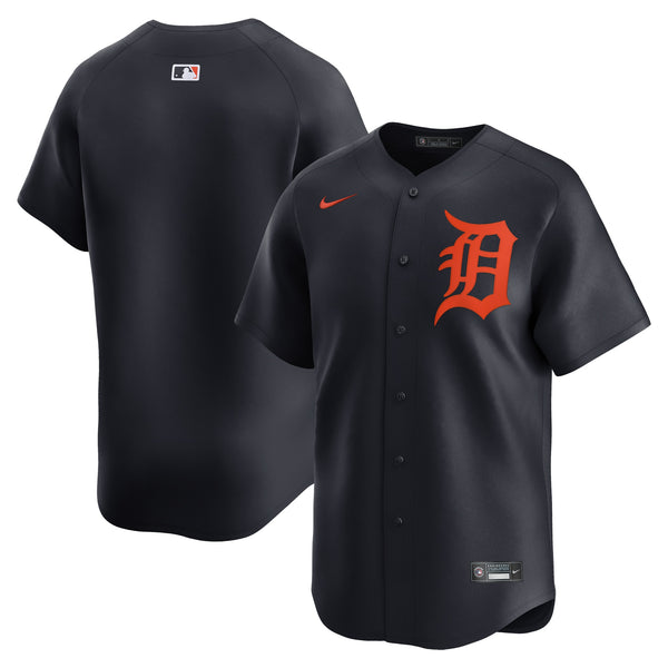 Detroit Tigers Nike Alternate Limited Jersey – Navy