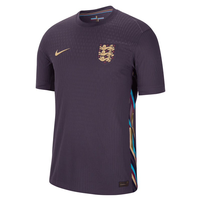 England National Team Nike 2024 Away Custom Jersey - Purple