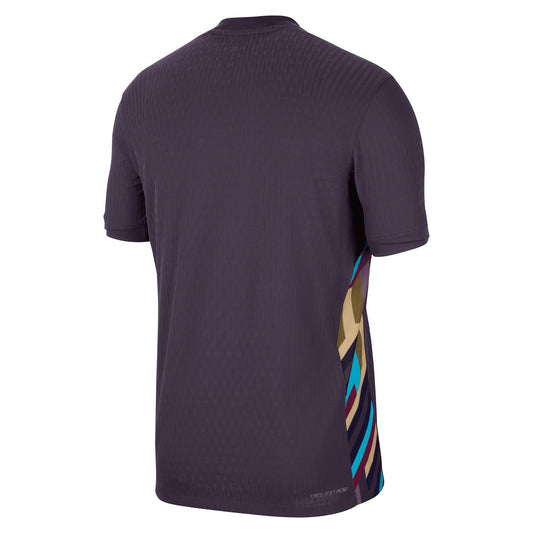 England National Team Nike 2024 Away Custom Jersey - Purple