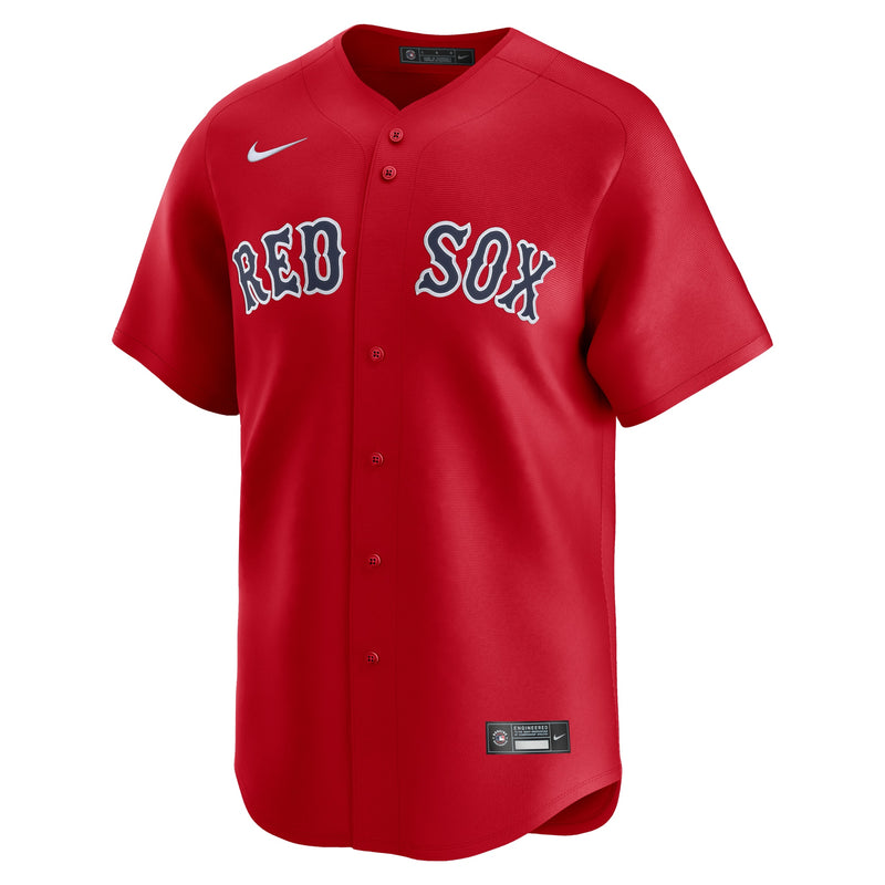 Boston Red Sox Nike Alternate Limited Custom Jersey – Red