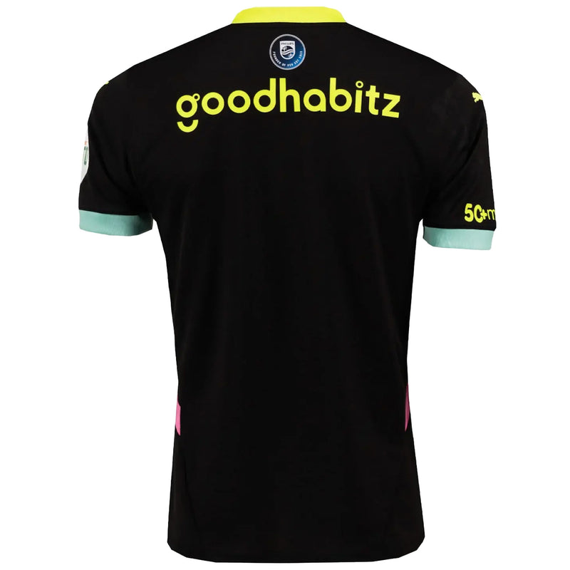 PSV PUMA Away  2024/25 Custom Jersey - Black