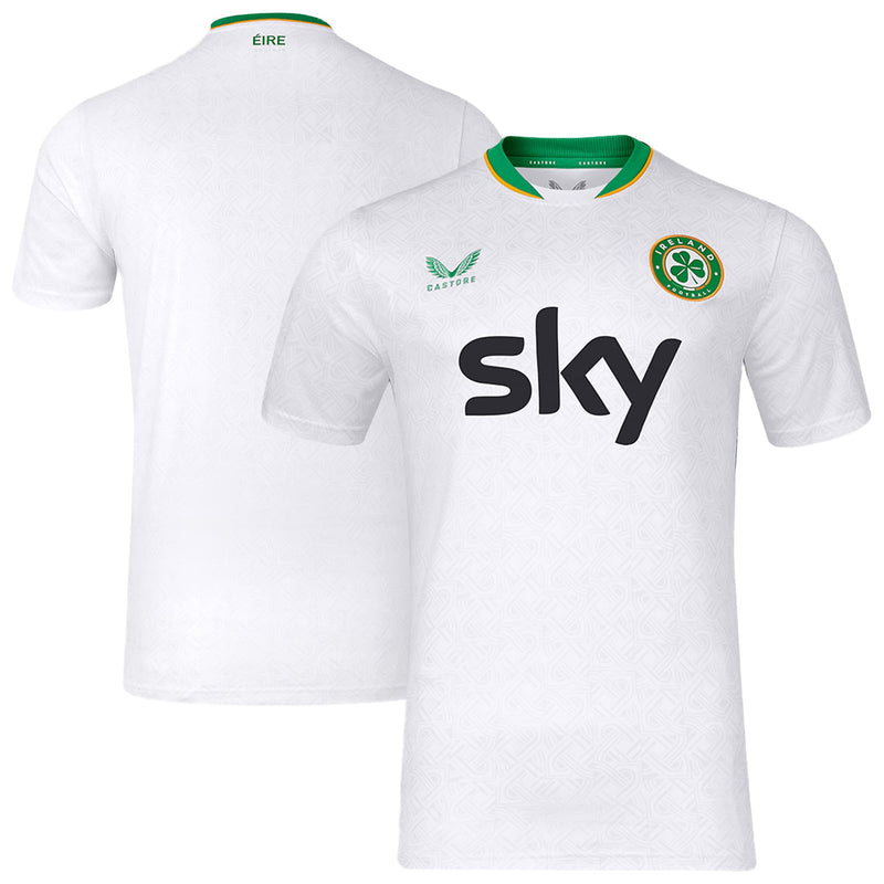 Republic of Ireland Castore Away Shirt 2024/25 Custom Jersey - White