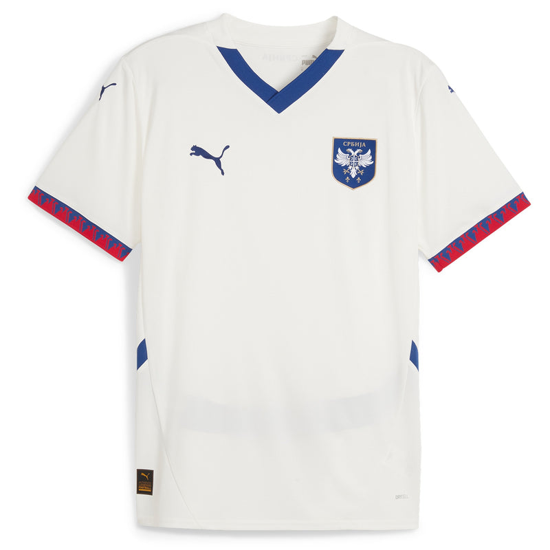 Serbia Away 2024-25 Custom Jersey - White