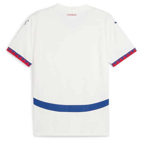 Serbia Away 2024-25 Custom Jersey - White